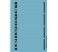 Etichette Leitz sul dorso blu, confezione da 100, 61 x 191 mm, autoadesive