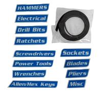 Etichette magnetiche per cassetta degli strumenti,12 pezzi Etichette organizzative rimovibili - Adesivi per cassetta degli attrezzi, per cassetti armadi superfici metalliche