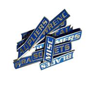 Etichette Magnetiche Per Cassette Degli Attrezzi - 12 Etichette Organizzative Riutilizzabili Rimovibili, Etichettes Magnetiche Durevoli Per Cassette Degli Attrezzi | Etichetta Di Organizzazione Della