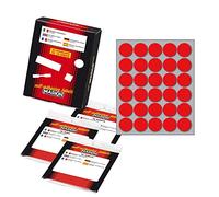 Etichette Markin adesive tonda dimaetro 22 rosso (10 fogli x30 etichette/foglio) 5 [10007RO]