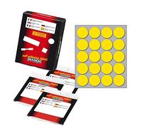 Etichette Markin adesive tonda dimaetro 27 giallo (10 fogli x20 etichette/foglio) 5 [10008GI]