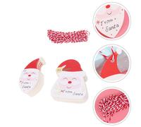 Etichette natalizie da 200 pezzi Etichette di carta appese Etichette decorative