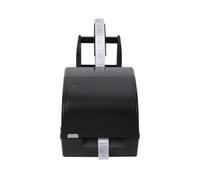 Etichette per abbigliamento resistenti alla luce e idrorepellenti Compatibili con stampanti per etichette da 4 pollici Supporta 25-108 mm Software gratuito incluso per un anno(WH ribbon BK label)