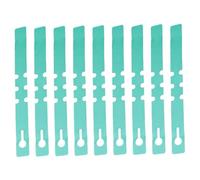 Etichette per alberi in plastica Tag per piante regolabili Avvolgenti Indicatori da giardino per giardiniere 300 pezzi Verde..