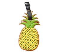 Etichette per bagagli a forma di frutta, in silicone, per valigie e borse da viaggio, a forma di frutta, per privacy, nome e indirizzo, identificatore di borse per volare, per bagagli