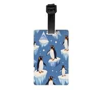 Etichette per bagagli a forma di ghiaccio galleggiante con protezione della privacy per uomini e donne, per viaggi in aeroporto e in crociera