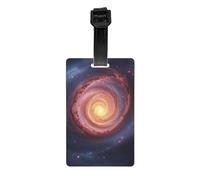 Etichette per bagagli a spirale Galaxy con protezione della privacy per uomini e donne, per viaggi in aeroporto e in crociera