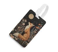 Etichette per bagagli con fiori di luna di, etichette per valigie, etichette da viaggio, etichette identificative, biglietti da visita, zaini per valigie