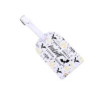 Etichette per bagagli con quarta citazione per valigie You're Really A Violent Little Thing, etichette per borse da viaggio (Violent LT)