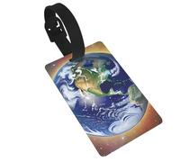 Etichette per bagagli Cosmic Earth. Durevole ed elegante, questo accessorio da viaggio unisex rende facile identificare il tuo bagaglio.