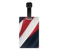 Etichette per bagagli da viaggio per valigie etichette per borse, design a stampa completa, facili da identificare, perfette per valigie bandiera della Norvegia