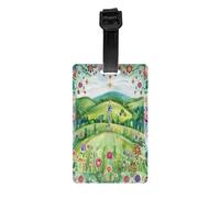 Etichette per bagagli da viaggio per valigie, etichette per borse, design a stampa completa, facili da identificare, perfette per valigie del primo maggio