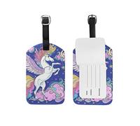 Etichette per bagagli Magic Wing Horse Etichetta per bagaglio da viaggio in pelle 1 pezzo
