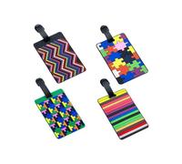 etichette per bagagli per valigie e borse da viaggio. Etichetta identificativa con indirizzo per prevenire lo smarrimento. Accessori da viag
