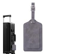 Etichette per bagagli per valigie - Portaetichette da viaggio per compagnie aeree | Accessorio pratico con foro e cordino per viaggi