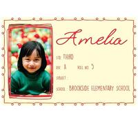 Etichette per bambini 36 adesivi resistenti all'acqua per bottiglie d'acqua, quaderni e altro con carta Vnyl personalizzata per decorare libri scolastici