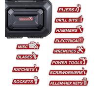 Etichette Per Cassette Degli Attrezzi - Set Completo di Tags in Resina Magnetizzati | Etichette Per Utensili Magnetiche,Per Organizzazione Garage Officina Armadi Domestici Meccanico