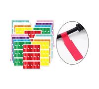 Etichette per Cavi 600 Pz/20 Fogli Etichette for Cavi Marcatura Filo Rete Impermeabile Stampante Adesivo Organizzatore A4 Etichetta Autoadesiva Etichette for Cavi