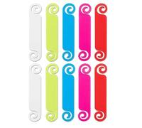 Etichette per cavi elettrici, Etichetta adesiva for cavi Reti impermeabili Indicatore di fascette for PC Segni marcatura(10 Piece Set)