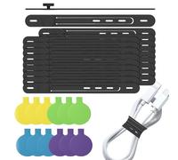 Etichette per cavi, etichette in silicone, etichette per la gestione dei fili, per lo stile di vita elettronica, gadget, scrivania, casa, viaggi, organizzazione personale sul posto di lavoro