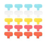 Etichette per cavi,Etichette per cavi | Etichette per cordoncini 20X | Segnacavi, identificatore di cavo da scrivere per organizzare i cavi e identificarli nei computer elettronici