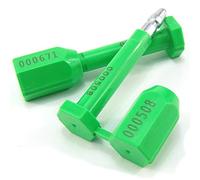 Etichette per cavi, Fascette fermacavi riutilizzabili da 100 pezzi con sigilli di sicurezza numerati for container e bagagli