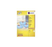 Etichette per CD AVERY finitura coprente bianche - conf. 100 fogli - L7676-100