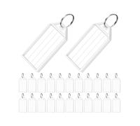 Etichette per Chiavi da 100 Pezzi Etichette per nel Plastica da2621