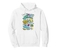 Etichette per Graffiti Fuggler Funny Ugly Monsters Felpa con Cappuccio