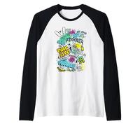 Etichette per Graffiti Fuggler Funny Ugly Monsters Maglia con Maniche Raglan