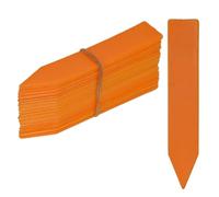 Etichette Per Piante 100 pezzi Etichette for piante riutilizzabili da giardino Etichette for cartelli tipo T impermeabili Marcatori in plastica Piastra di registrazione Fiori Verdure Pali in vaso(Oran