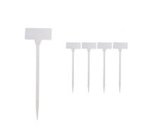 Etichette per Piante 20/30 pezzi 31x9x4,5 cm etichette for piante in plastica impermeabili da giardino durevoli paletti for vivai fiori marcatori erbe cartelli(B-White,20pcs)