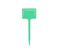 Etichette Per Piante 20/50/100 pezzi di etichette for piante in plastica, etichette colorate for vivai impermeabili, etichette ispessite for piantine da giardino(Green,50pcs)
