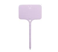 Etichette Per Piante 200 pezzi Etichette for piante da giardino Marcatore colorato Classificazione Ordinamento Bonsai Segno Etichetta Biglietto Piatto di scrittura in plastica Scheda(Light Purple1)