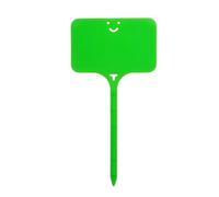 Etichette Per Piante 200 pezzi Etichette for piante da giardino Marcatore colorato Classificazione Ordinamento Bonsai Segno Etichetta Biglietto Piatto di scrittura in plastica Scheda(Green1)