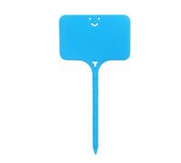 Etichette Per Piante 200 pezzi Etichette for piante da giardino Marcatore colorato Classificazione Ordinamento Bonsai Segno Etichetta Biglietto Piatto di scrittura in plastica Scheda(Blue1)