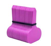 Etichette Per Piante 200 pezzi Etichette for piante da giardino Marcatore colorato Classificazione Ordinamento Bonsai Segno Etichetta Biglietto Piatto di scrittura in plastica Scheda(Pink)