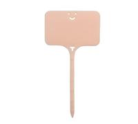 Etichette Per Piante 200 pezzi Etichette for piante da giardino Marcatore colorato Classificazione Ordinamento Bonsai Segno Etichetta Biglietto Piatto di scrittura in plastica Scheda(Pink1)