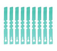 Etichette per piante 300 pezzi, Etichette per alberi in plastica per piante regolabili Avvolgenti Indicatori da giardino per giardiniere Verde