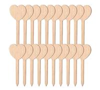 Etichette per Piante 50 pezzi di cartellini da giardino in legno for piante in vaso, cartelli in for, decorazioni divertenti for il