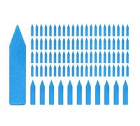 Etichette per piante bianche - Etichette impermeabili per vasi, set di per giardino da 100 pezzi | Targhette con nome di pianta di alta qualità per giardinaggio, campo, giardino, piante, col