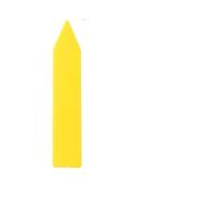 Etichette per Piante Etichette for piante da giardino PVC a forma di freccia Vivaio Vassoio for piantina Segno Serra Frutteto Fiore Bonsai Targa Multi-Colori 50 Pz(50Pcs Yellow)