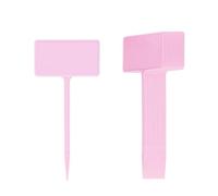 Etichette Per Piante Etichette for piante Etichette Plastica Impermeabile Pulisci Riutilizza Fai da te Giardino Decorazione Attrezzi Segnale Picchetti Attrezzo(Pink,36PCS_17.5X6.9CM)
