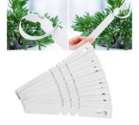 Etichette per Piante Etichette Vassoio Verdura Impermeabile Bianco Bonsai Fiore