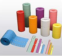 Etichette per Piante in PVC con ASOLA CM16X1.3-1000PEZZI Vari Colori (Azzurro, Rosa, Arancione, Rosso, Viola, Giallo, Verde Acqua,Bianco)