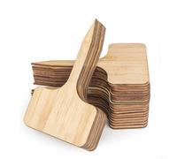 Etichette per Piante per in 10Pz 10x6cm Scrittura a Mano Etichette | naturale per robusto, per stile scritto a mano, design creativo, 10 , ideale per succulente