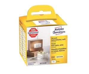 Etichette per spedizioni Avery sul rotolo 101 x 54 mm, 220 pezzi.