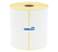 Etichette per spedizioni DHL, DPD, Fedex, GLS, Hermes, UPS - 4 x 6 pollici - 101,6 x 152,4 mm - 300 etichette di carta Thermo-Eco su 1 rotolo/i con nucleo da 25 mm, etichette termodirette autoadesive.