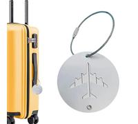 Etichette Per Valigie In Silicone - Etichette Identificative Per Bagagli Da Viaggio, Protezione Per La Privacy Approvata Dalla Tşa | Titolare Della Carta Di Nome Durevole Per La Valigia Della Borsa Po