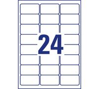 Etichette permanenti per freezer Avery 63,5x33,9 mm bianco - 24 et./foglio - las
